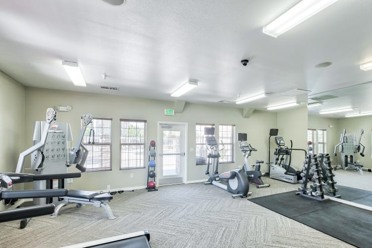 The community swimming pool at Selway Apartments