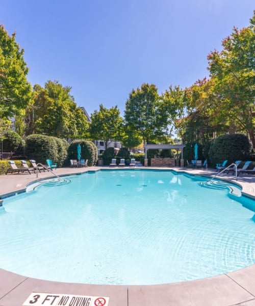 Large pool at Rutherford Glen in Atlanta, Georgia