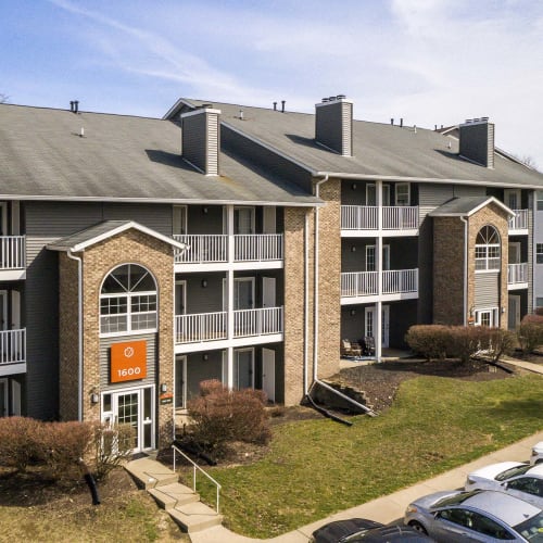 Exterior building at The View North Hills, Pittsburgh, Pennsylvania