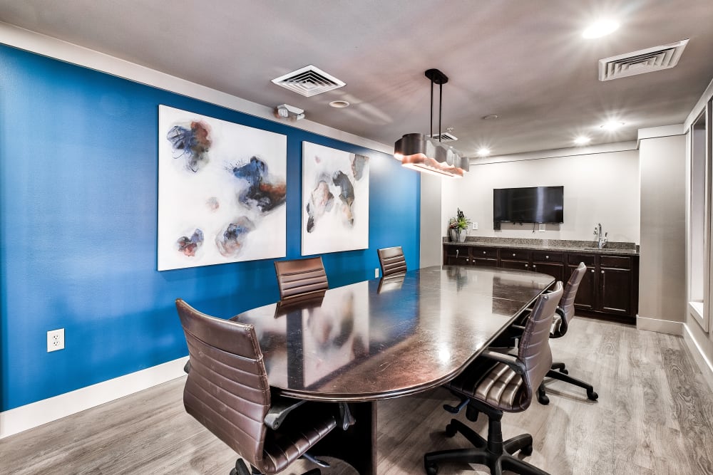 Enjoy Apartments with a Business Conference Room at The Quarters at Towson Town Center in Towson, Maryland