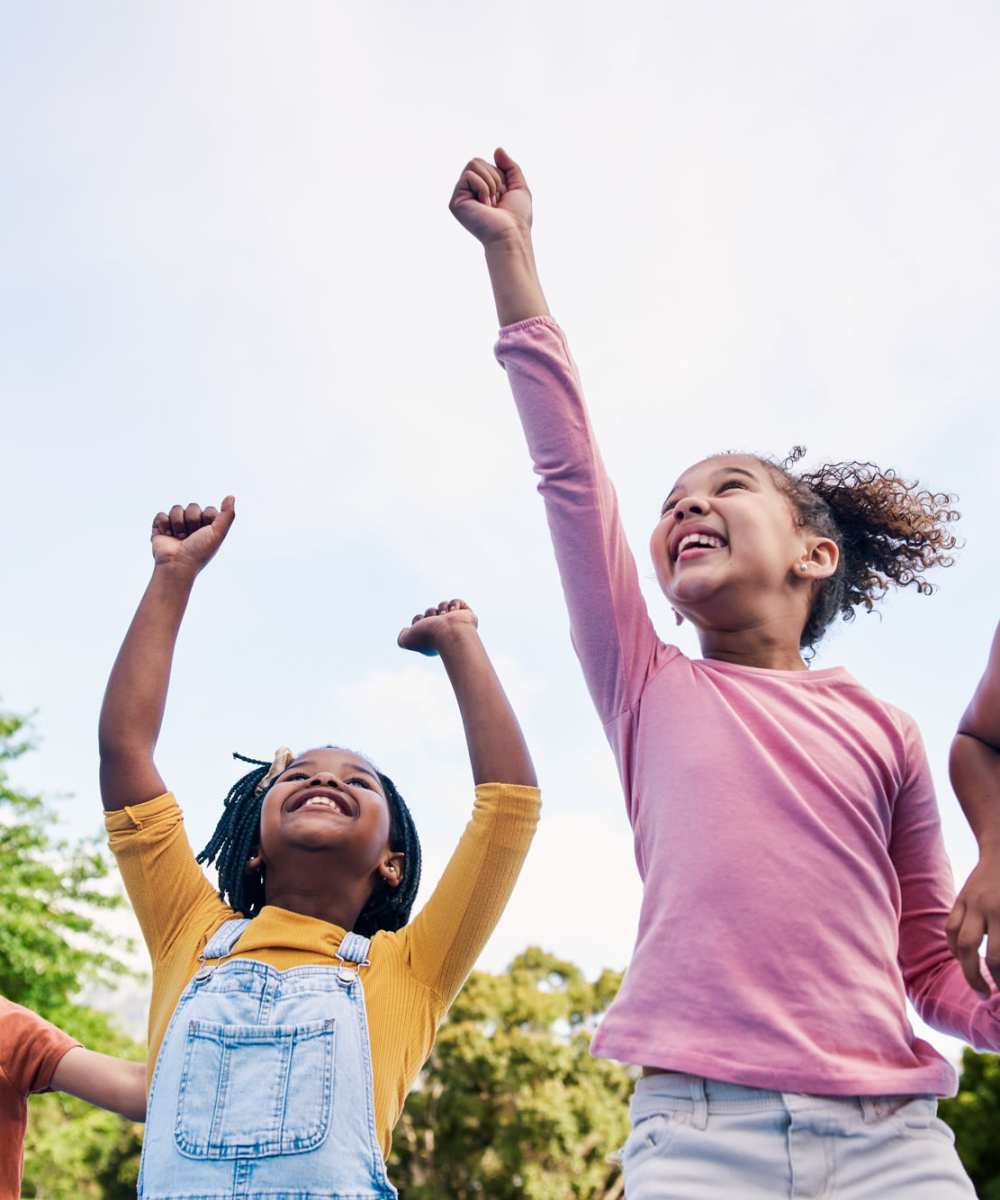 Residents children playing in park near Allure at Camarillo in Camarillo, California