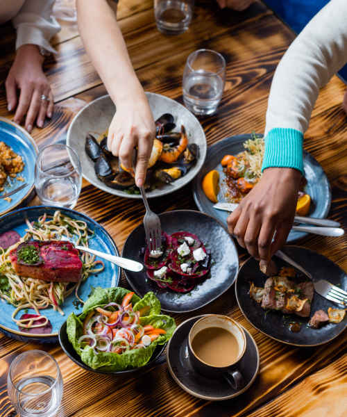 Dining near Pine Ridge at Reynolda in Winston-Salem, North Carolina