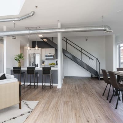 Stairwell at Altitude in Atlanta, Georgia