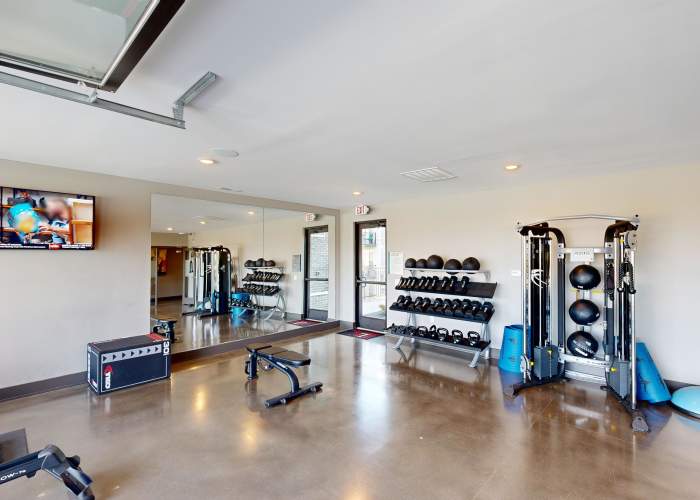 Fitness Center at Elevation 800 in Covington, Kentucky