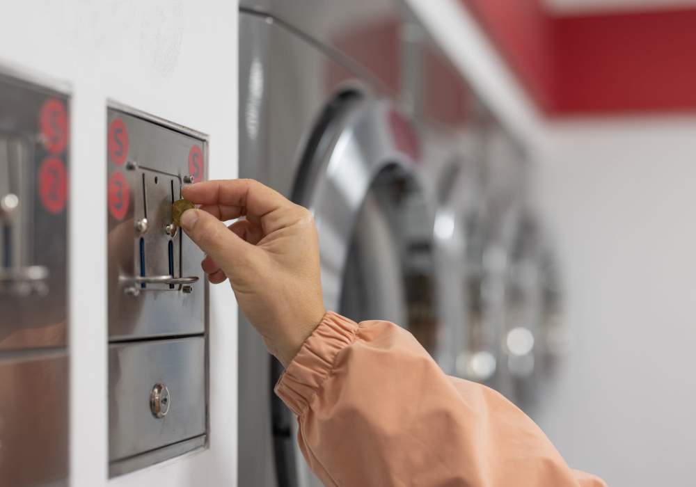 Community laundry services at Stonecreek Apartments in Katy, Texas 