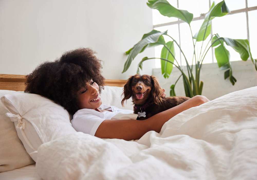 Walk-in closet at Lake Hefner Townhomes in Oklahoma City, Oklahoma