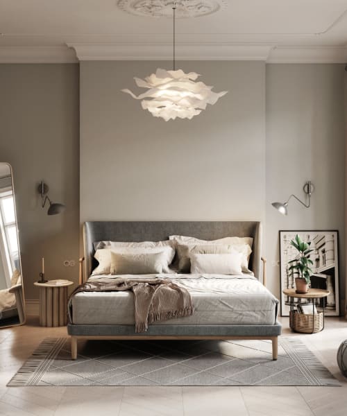 Beautiful bedroom at Villages of Patterson in Patterson, California