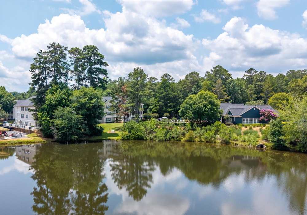 Resort-style pool at The Grove at Greenleaf in Conyers, Georgia