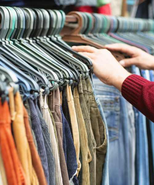 Clothes shopping near Citrus Run Apartments in Tampa, Florida