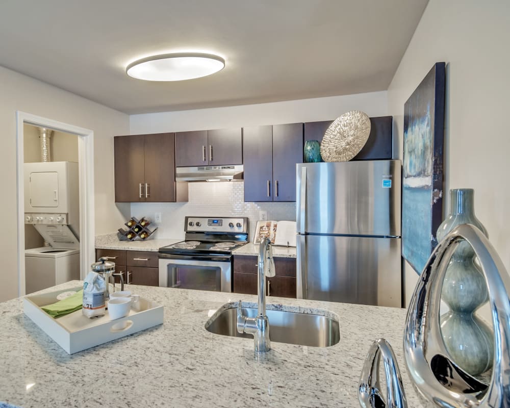 Spacious bedroom at Knoll at Fair Oaks in Fairfax, Virginia