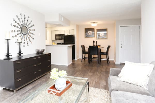 Beautiful apartment interior at Sedona Canyon in San Antonio, Texas