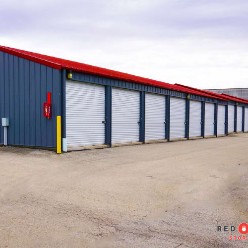 Exterior units at Red Dot Storage in Kingwood, Texas