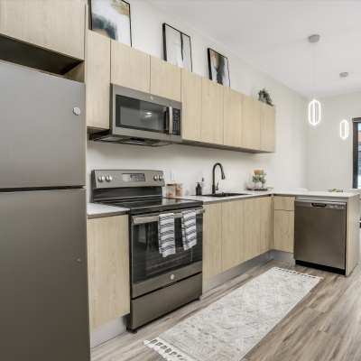 Modern Kitchen at Trio in Rochester Hills, Michigan