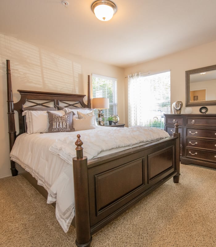 Bedroom at Remington Apartments in Amarillo, Texas