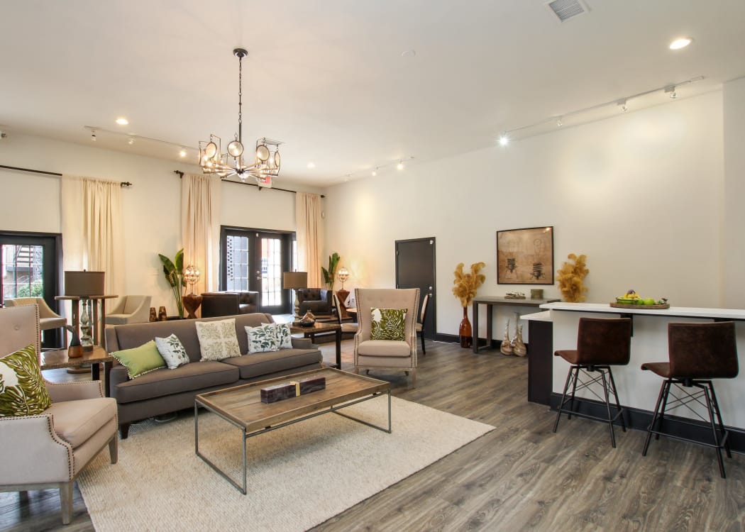 Enjoy a private balcony at Alturas Embry Hills in Doraville, Georgia