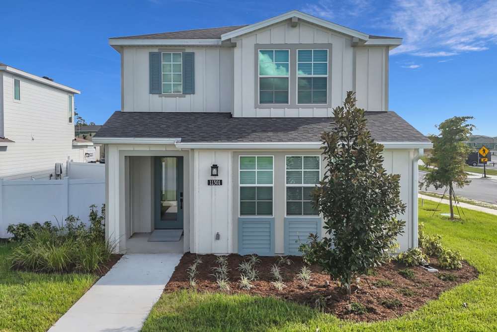 View of the home at BB Living Wellen Park in Venice, Florida