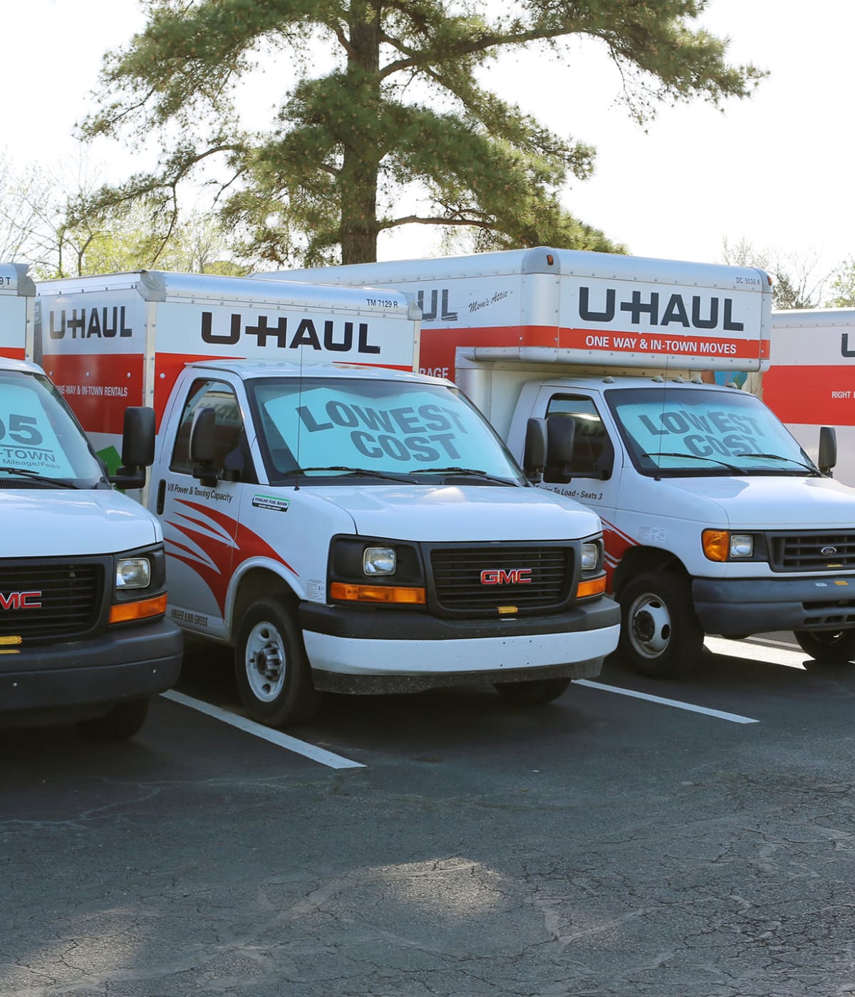 Midgard Self Storage in Midland, North Carolina, has moving trucks for rent