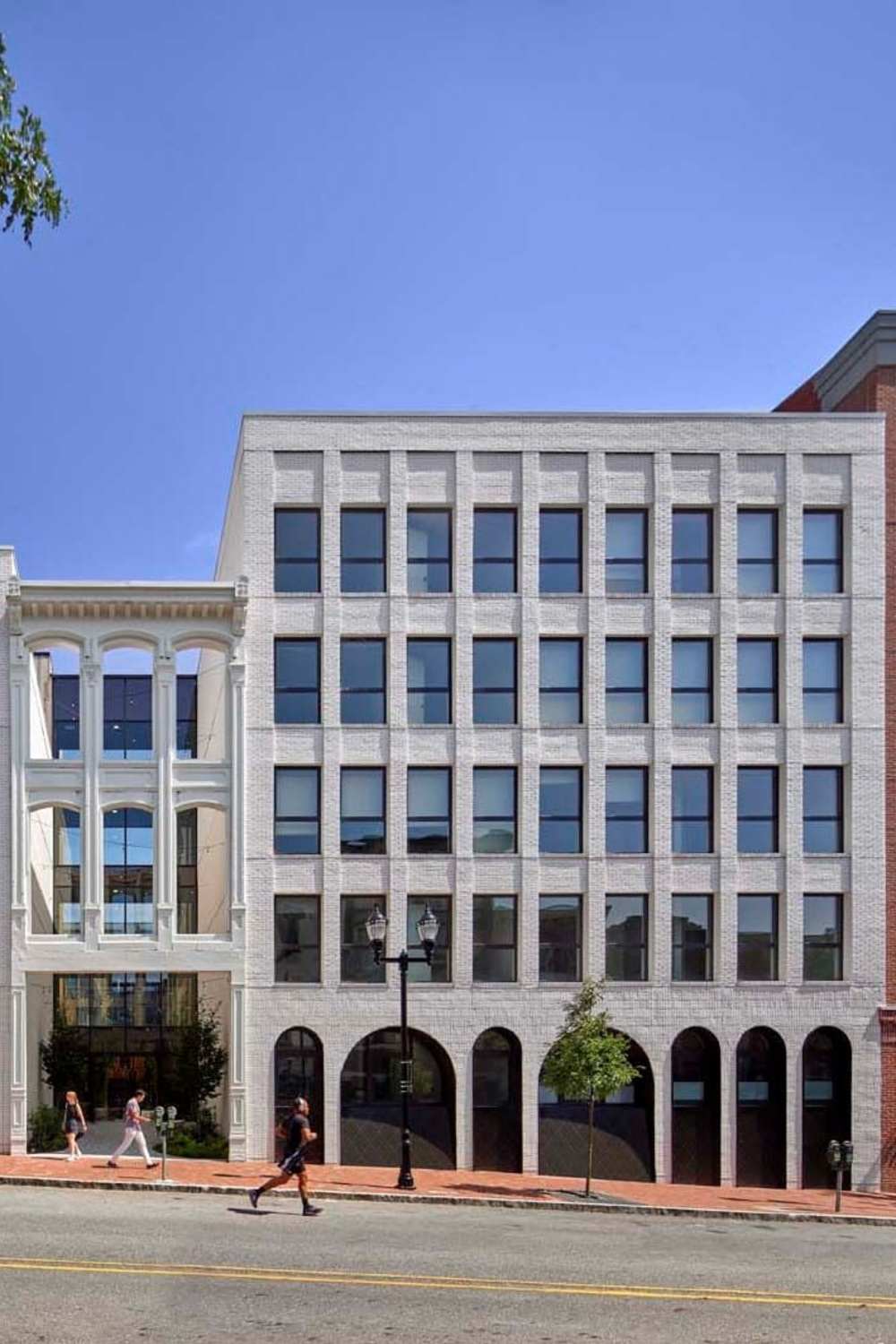 Exterior view of the apartment at The Cooper in Wilmington, Delaware