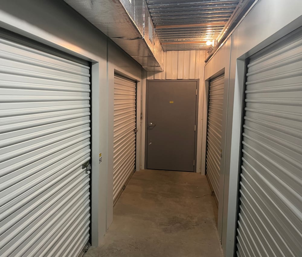 Indoor self storage units for rent at AAA Self Storage of Clemmons in Clemmons, NC