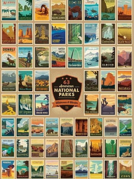 national park puzzle 