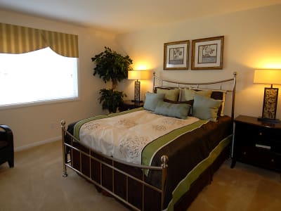 Spacious bedrooms at Harbor Place Apartment Homes