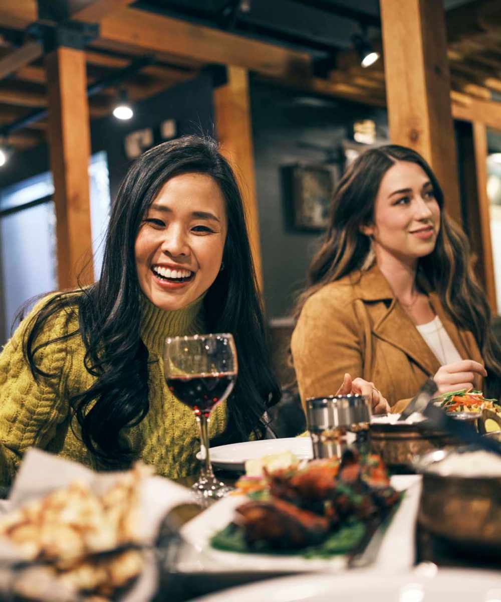 Residents out to lunch near Haven Hills in Vancouver, Washington   