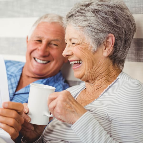 Happy couple at WellQuest of Menifee Lakes in Menifee, California