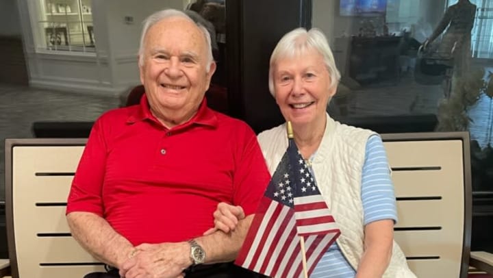Arbour Square residents celebrating July 4th
