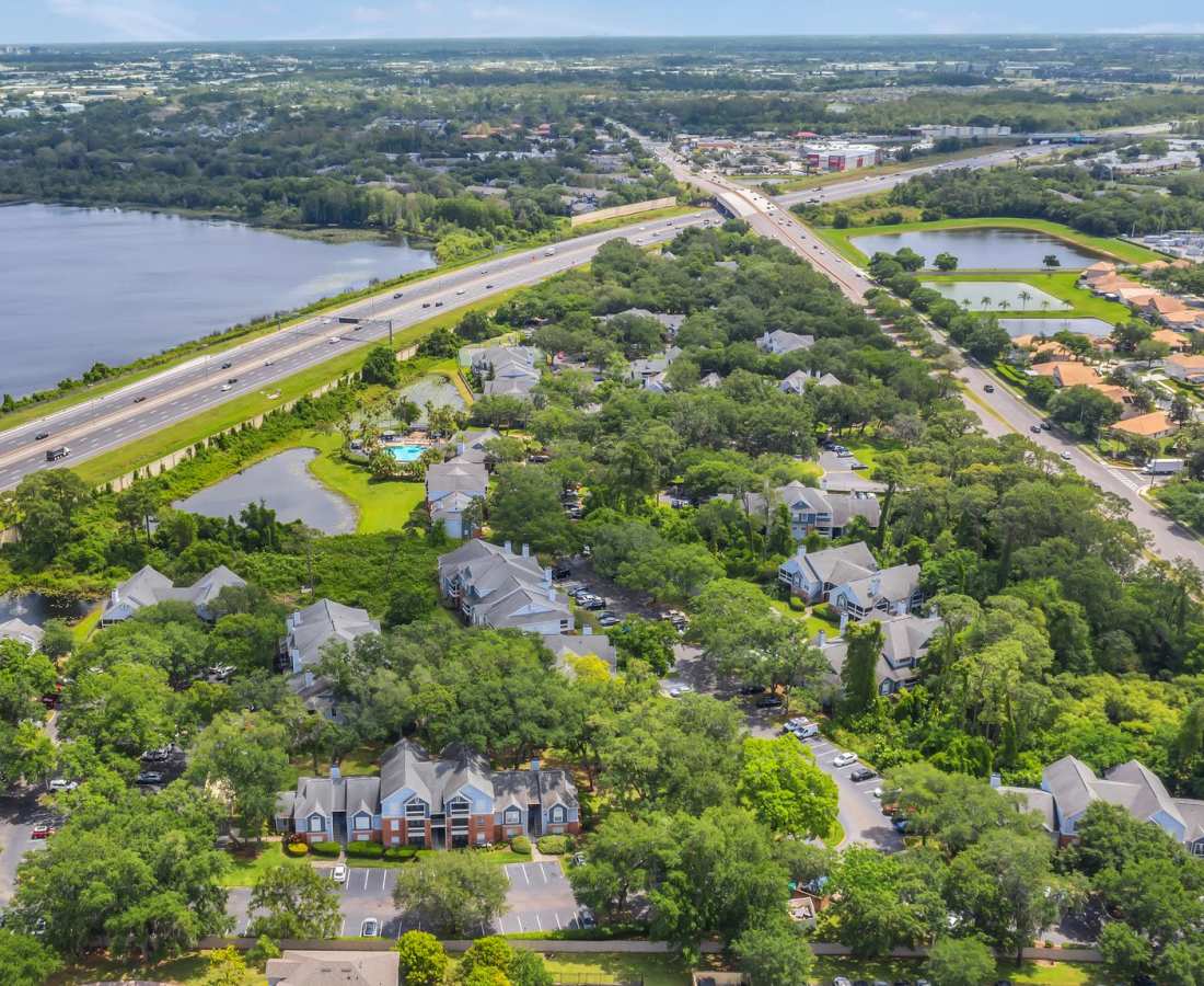 Ariel view at Rosemont Windermere in Orlando, Florida