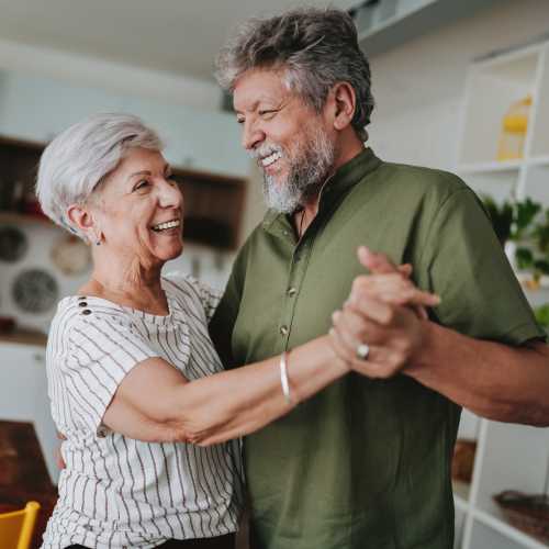 Resident being taken care at The Residences at Thomas Circle in Washington, District of Columbia
