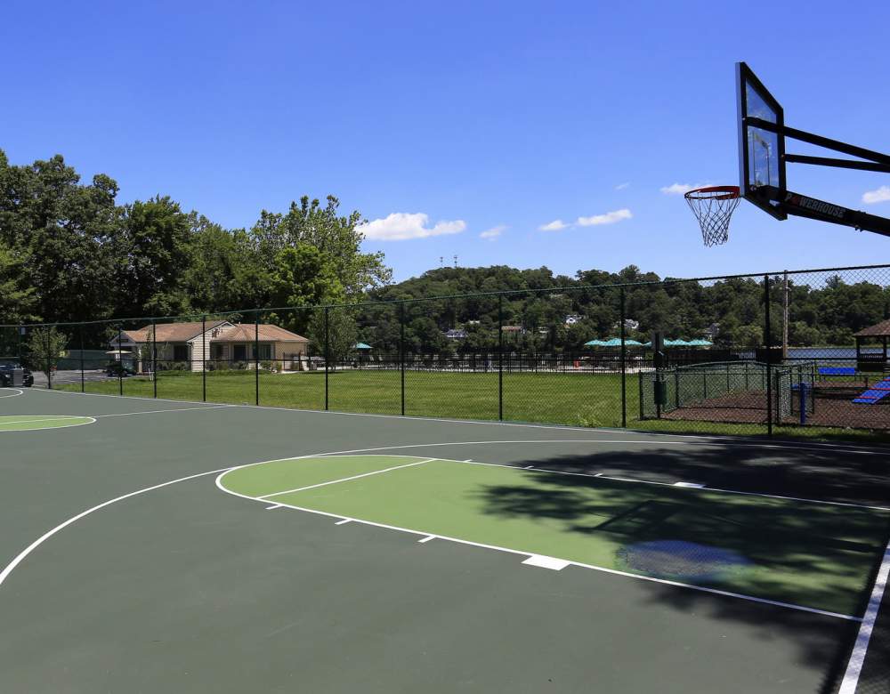 Outdoor Basketball Court at Eagle Rock Apartments at Mohegan Lake in Mohegan Lake, New York