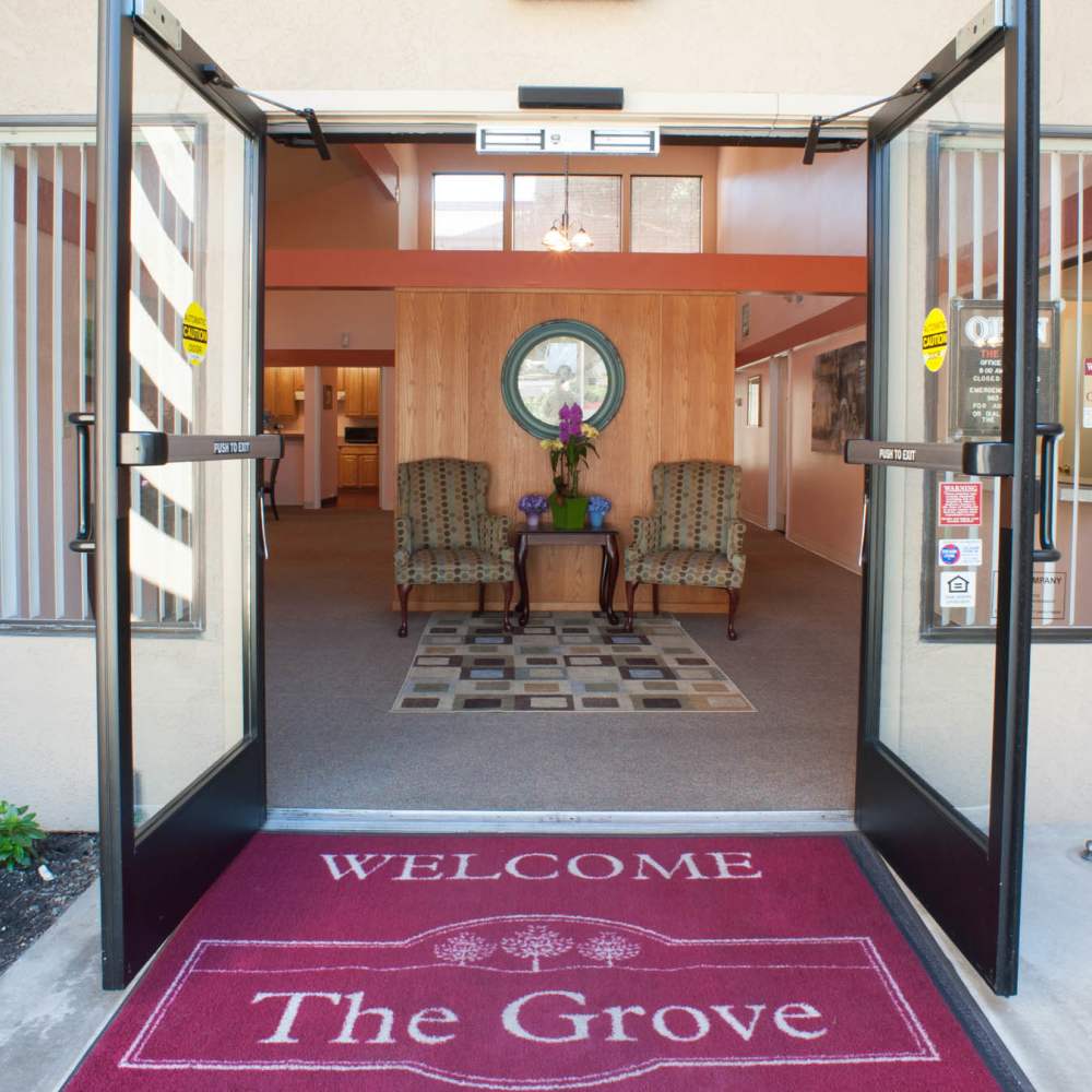 Entrance at The Grove in Ontario, California