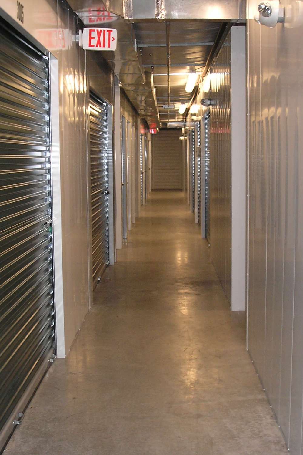 Climate-controlled units at North Charlottesville Self Storage in Charlottesville, Virginia