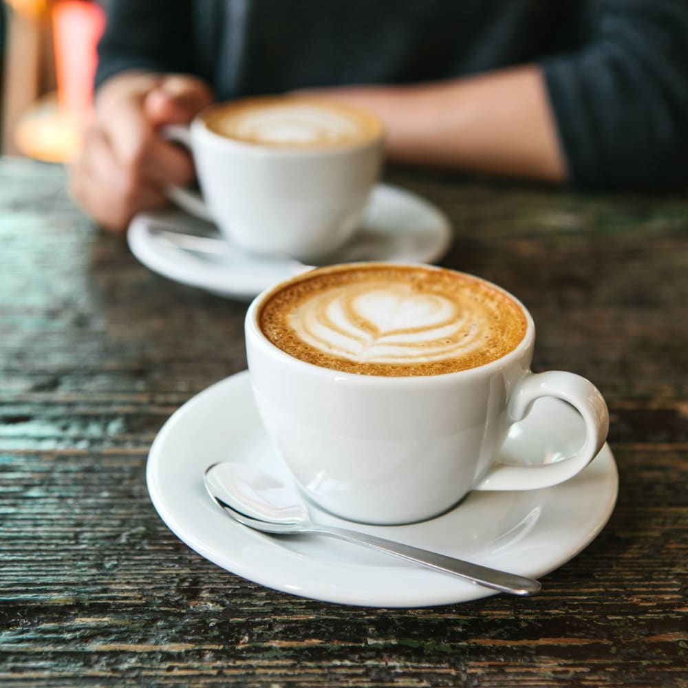 Swing by Brass Tacks Coffee Co. for your morning latte near The Jaxon in Jacksonville, Florida