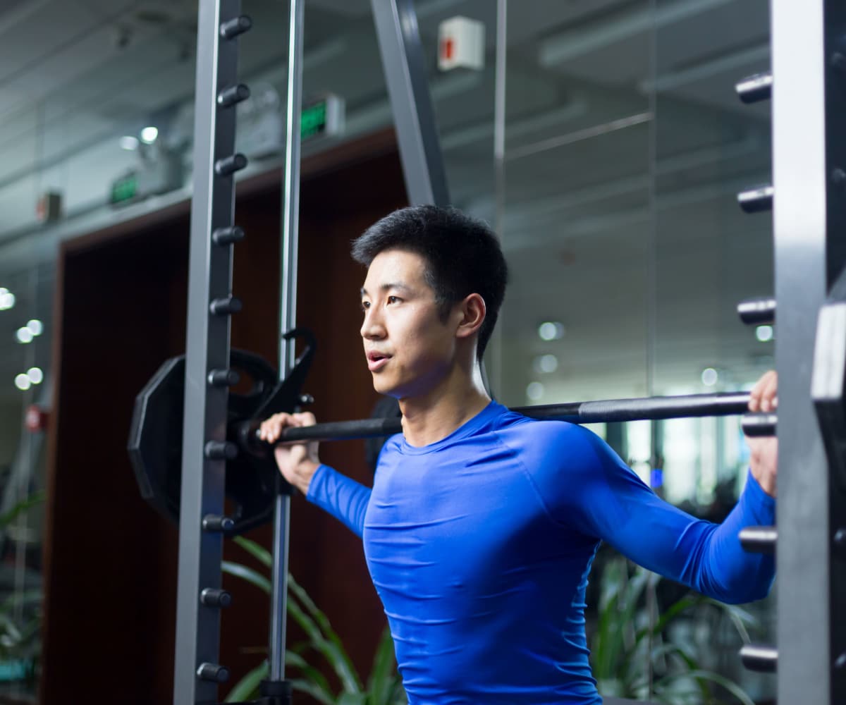Community gym at Sankofa Landing in Durham, North Carolina