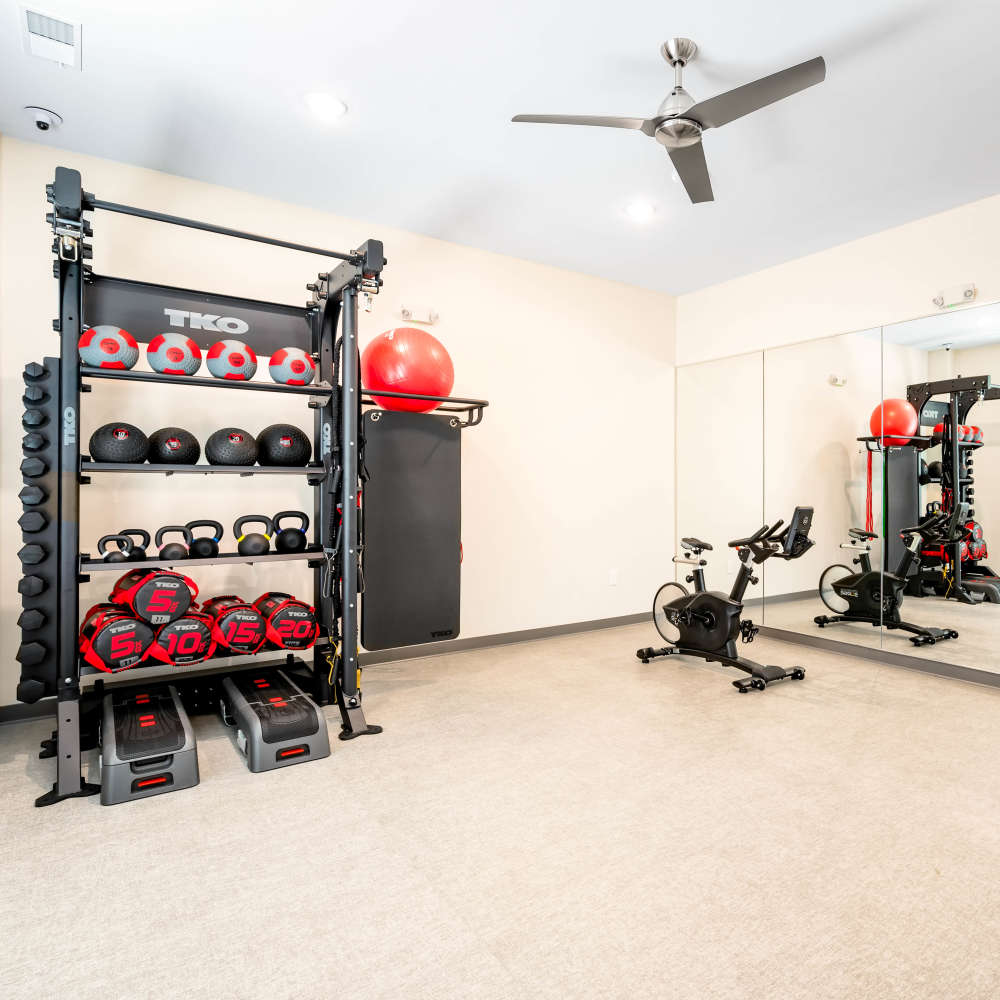 Open Workout Room at Jasper in St Peters, Missouri