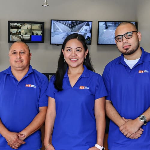 Friendly staff at A-1 Car Storage - San Diego in San Diego, California