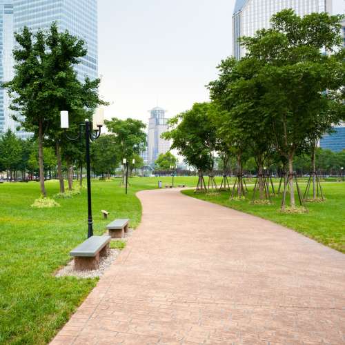 Nearby park at Arneman Place in Erie, Pennsylvania