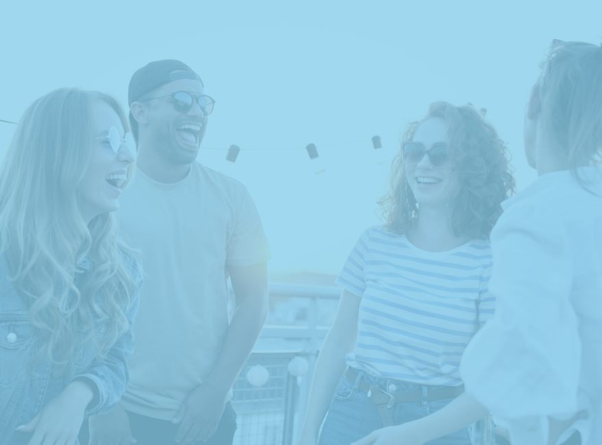 Resident at plaza near Stonecrest Apartments in Spokane, Washington