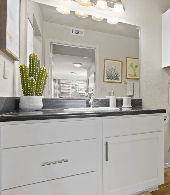 Bathroom at Watercress Apartments in Maize, Kansas