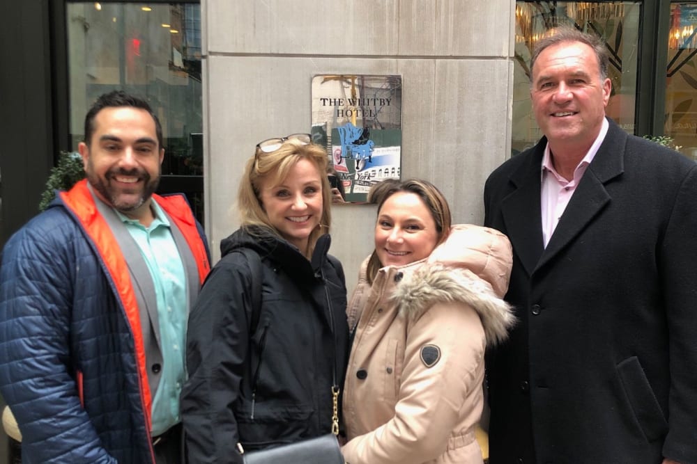 A few leadership team members out bonding near Inspired Living Sun City Center in Sun City Center, Florida.