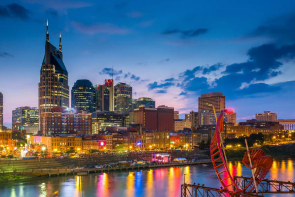 Nashville, Tennessee Skyline