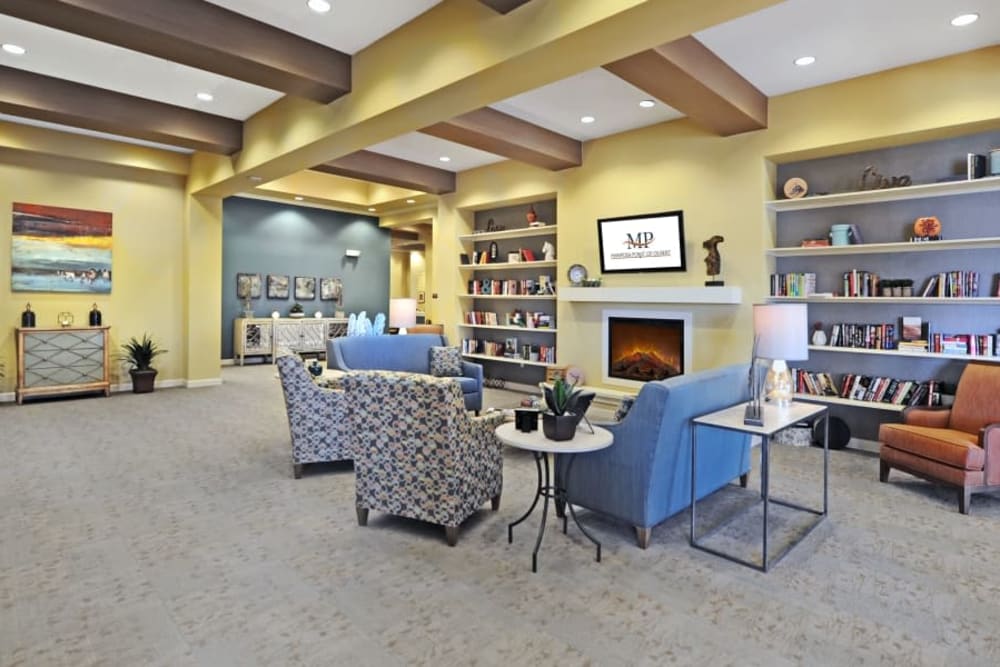 Sitting area at Sky Ridge in Gilbert, Arizona
