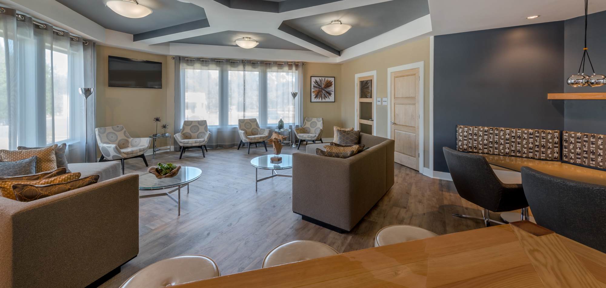 Resident clubhouse at The Amber at Greenbrier, Chesapeake, Virginia