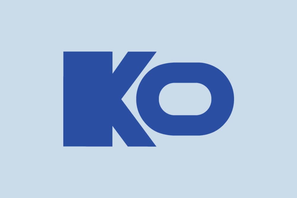 The KO logo at KO Storage of Clearwater in Clearwater, Minnesota