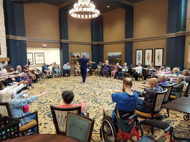 Live life to the fullest at The Landing at Watercrest Shadow Creek Ranch. Our wellness-focused community offers fitness programs, engaging activities, and personalized care to support a healthy, active lifestyle tailored to each resident’s needs.