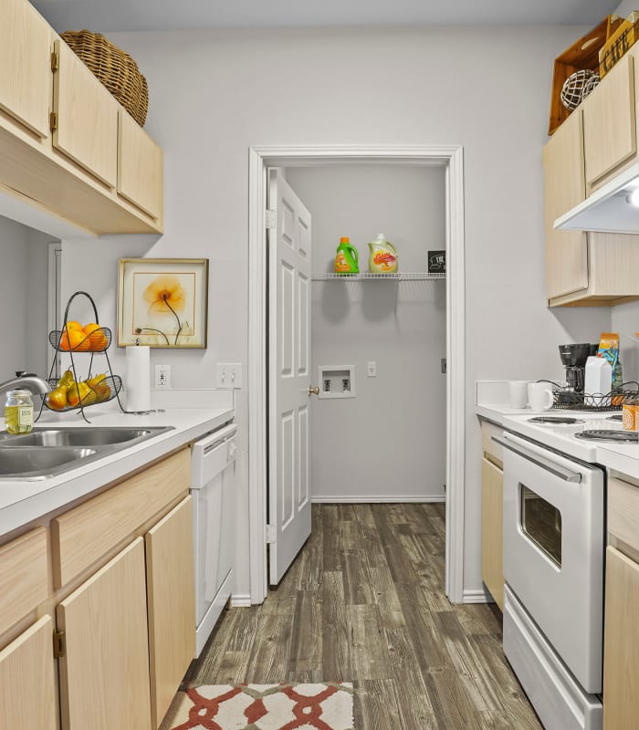 Kitchen at Prairie Springs in Oklahoma City, Oklahoma