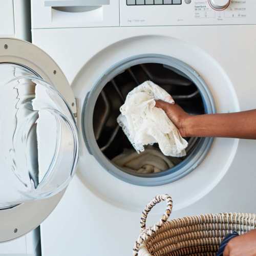 Laundry facility at Kearney Meadows Apartments in Waunakee, Wisconsin