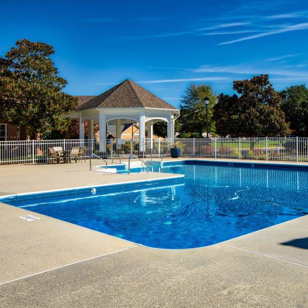 Resort-style pool at Magnolia Chase, Virginia Beach, Virginia