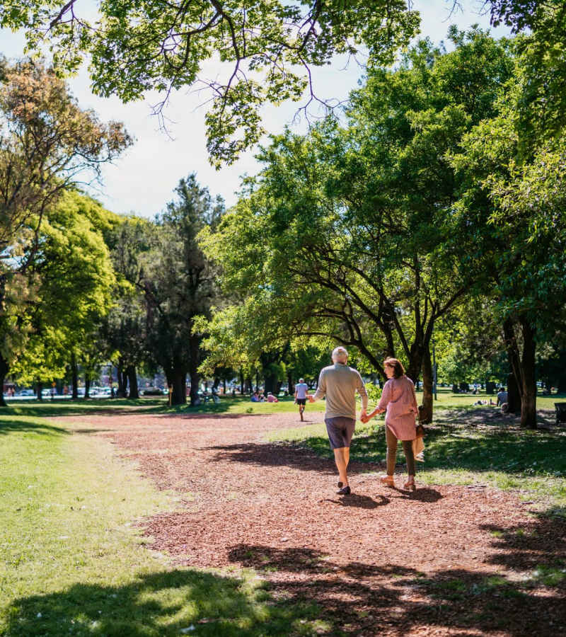 Park near Valencia Pointe in San Diego, California